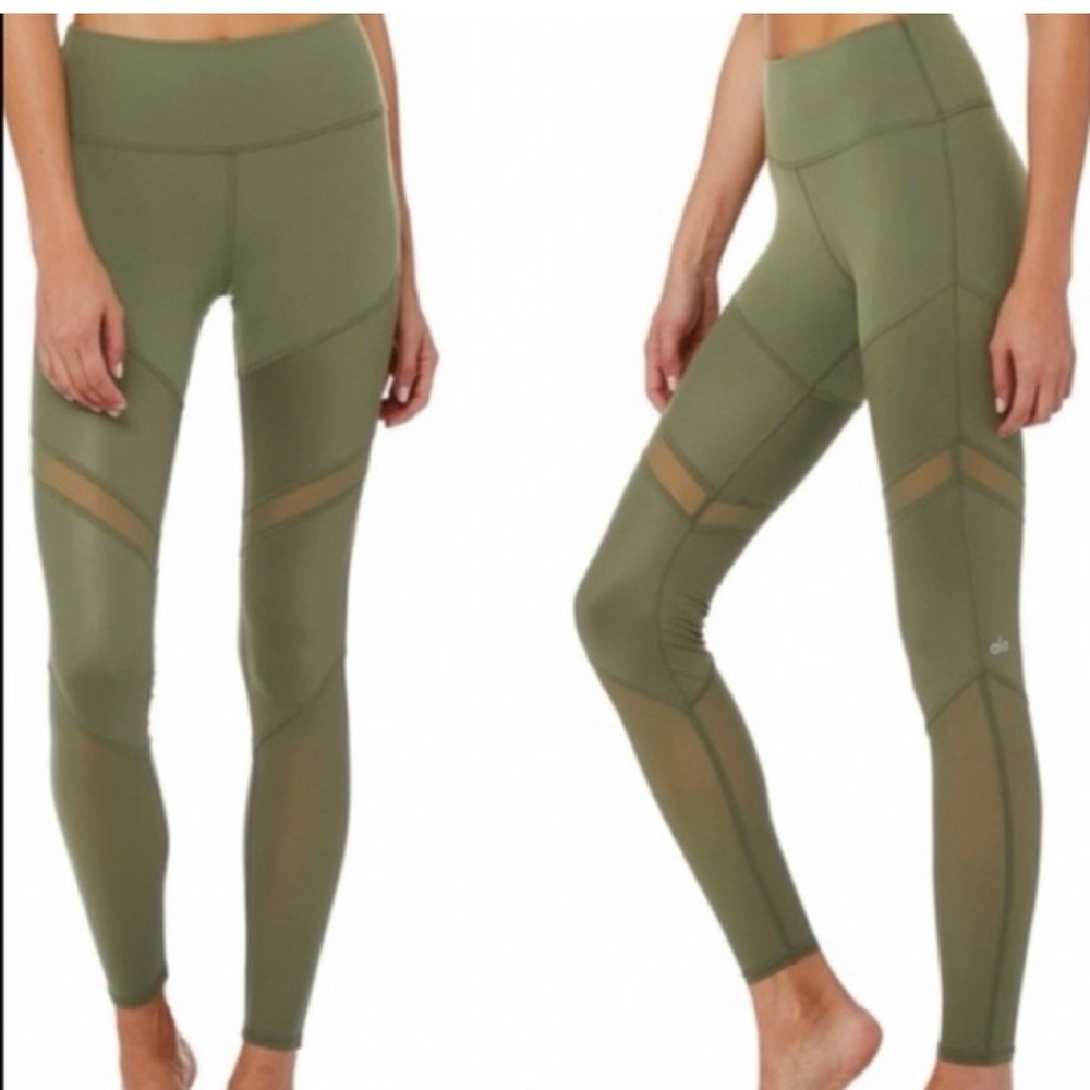 ALO Yoga Sage Green Leggings NWT